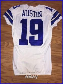 Miles Austin Dallas Cowboys Game Used Worn Jersey Uniform Pants Photomatched