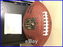 Miles Austin Signed Game Used Dallas Cowboys Football