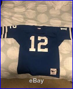 Mitchell And Ness Authentic Roger Staubach Dallas Cowboys Jersey Size 44