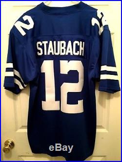 Mitchell And Ness Throwback NFL1975 Dallas Cowboys Roger Staubach Jersey Size 54