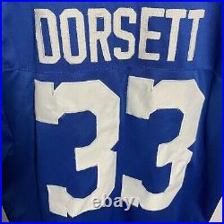 Mitchell Ness 1977 Dallas Cowboys Tony Dorsett Blue White Jersey Men's Size 52