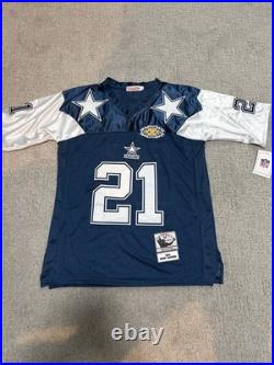 Mitchell & Ness 1995 Deion Sanders Throwback Dallas Cowboys Jersey Size Medium