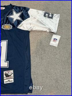 Mitchell & Ness 1995 Deion Sanders Throwback Dallas Cowboys Jersey Size Medium