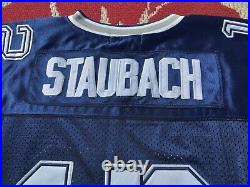 Mitchell & Ness Authentic Throwback 1975 Roger Staubach Dallas Cowboys Jersey
