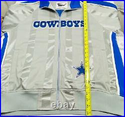 Mitchell & Ness Dallas Cowboys Throwbacks Jacket Mens LARGE