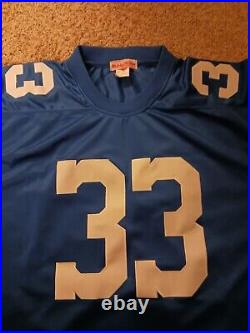 Mitchell & Ness NFL Dallas Cowboys #33 TONY DORSETT Throwback1977 Jersey Size 52