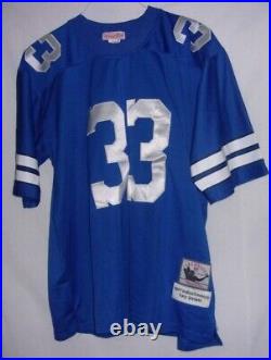 Mitchell & Ness NFL Dallas Cowboys #33 TONY DORSETT Throwback1977 Jersey Size 56