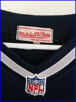 Mitchell & Ness NFL Dallas Cowboys 90s Deion DEE Throwback Jersey Size 42 Rare