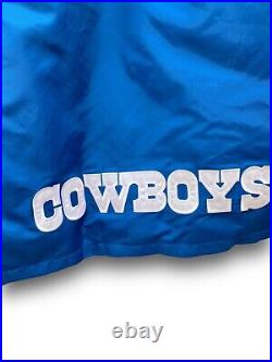 Mitchell & Ness Throwbacks Mens XL Dallas Cowboys Jacket Parka 48 Button Zip