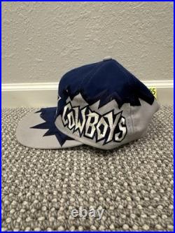 NEW VINTAGE Drew Pearson Dallas Cowboys NFL Football Jagged SnapBack Hat