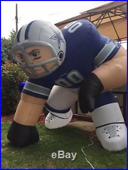 NFL Dallas Cowboys Apparel Inflatable Yard Bubba Football Player Gear Apparel