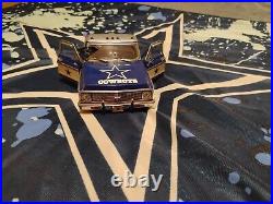 NFL Dallas Cowboys Danbury Mint 1972 Chevrolet Cheyenne Pick Up Truck 124