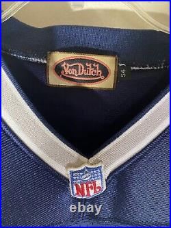 NFL Dallas Cowboys E. Smith #22 Von Dutch Jersey Sz 54 Vintage Used