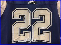 NFL Dallas Cowboys Emmitt Smith Vintage Apex Double Star Adult Jersey size Large