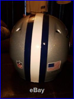 NFL Dallas Cowboys Game Used Team & Player Issued Helmet Ryan Fowler GU