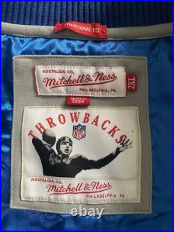 NFL Dallas Cowboys Mitchell and Ness Throwback Bomber Jacket Size 2XL