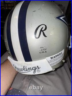 NFL Dallas Cowboys Rawlings Full Size Helmet ANFL Large