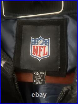 NFL Dallas Cowboys Suede Leather Jacket Size XXL