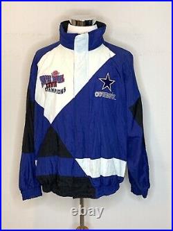 NFL Dallas Cowboys Super Bowl Football Champions 1993 XXVII Vintage Jacket XL