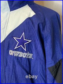 NFL Dallas Cowboys Super Bowl Football Champions 1993 XXVII Vintage Jacket XL