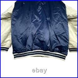 NFL Dallas Cowboys Vintage Men's Full Zip Jacket XL Blue Cowboys