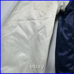 NFL Dallas Cowboys Vintage Men's Full Zip Jacket XL Blue Cowboys
