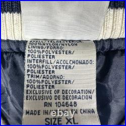 NFL Dallas Cowboys Vintage Men's Full Zip Jacket XL Blue Cowboys