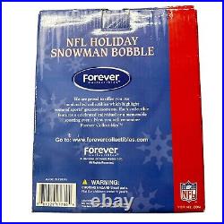 NFL Forever Collectibles Dallas Cowboys Snowman Bobble Figure Christmas /2004