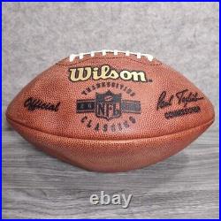 NFL Wilson Thanksgiving Classics 2002 Cowboys Paul Tagliabue Official Football