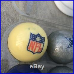 NFL pool Billiard Balls Dallas Cowboys Vs. New York Giants EUC Set