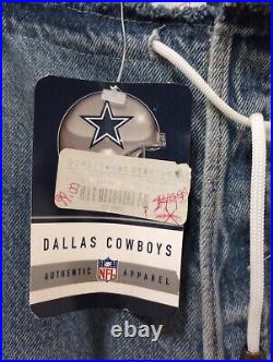 NWT Dallas Cowboys Jeans Pants Womens 14-16 Or Mens 40-42 Distressed Waist 40