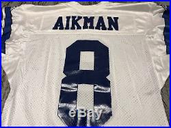 N Authentic Troy Aikman Dallas Cowboys 1993 Apex One Jersey Super Rare Pro 50 XL