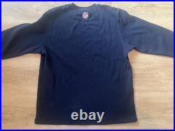 Nike Dallas Cowboys 2023 Sideline Alternate Logo Waffle Knit Long Sleeve Men XXL