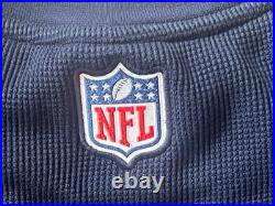 Nike Dallas Cowboys 2023 Sideline Alternate Logo Waffle Knit Long Sleeve Men XXL