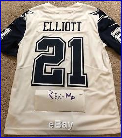 Nike Dallas Cowboys Ezekiel Elliott Color Rush Limited Jersey 100% Authentic