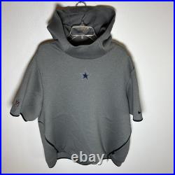 Nike Dallas Cowboys Team Issued Player Worn S/S Pullover Hood Men's XXL #89