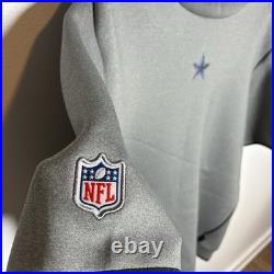 Nike Dallas Cowboys Team Issued Player Worn S/S Pullover Hood Men's XXL #89
