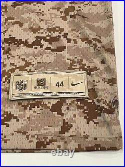 Nike Dallas Cowboys Tony Romo #9 Rare US Marine Core Digital Camo Jersey Size 44