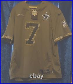 Nike Dallas Cowboys Trevon Diggs Salute To Service 2022 Jersey Men's Size XXL