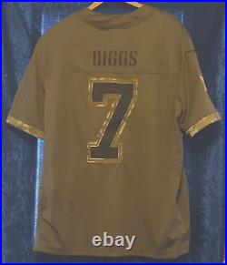 Nike Dallas Cowboys Trevon Diggs Salute To Service 2022 Jersey Men's Size XXL