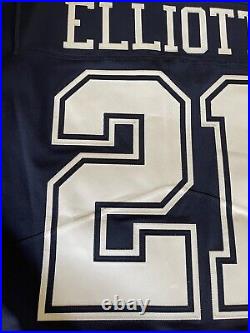 Nike Ezekiel Elliott Vapor Untouchable Elite Dallas Cowboys Blue Jersey
