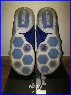 Nike Lebron XII 1 2 3 4 5 6 7 8 9 10 11 Royal Blue Silver Dallas Cowboys Sz 13
