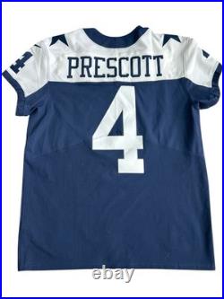 Nike NFL Dallas Cowboys Prescott #4 Jersey Navy Size 44