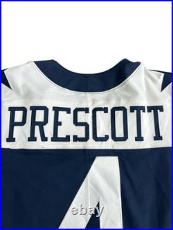 Nike NFL Dallas Cowboys Prescott #4 Jersey Navy Size 44