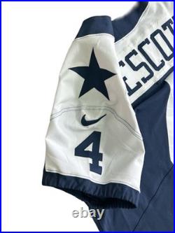 Nike NFL Dallas Cowboys Prescott #4 Jersey Navy Size 44
