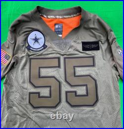 Nike NFL Dallas Cowboys Salute To Service Leighton Vander Esch #55 Jersey Size L