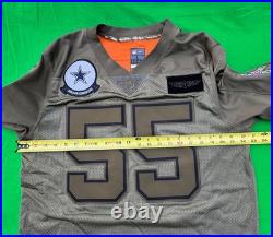 Nike NFL Dallas Cowboys Salute To Service Leighton Vander Esch #55 Jersey Size L