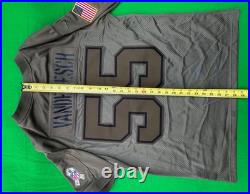 Nike NFL Dallas Cowboys Salute To Service Leighton Vander Esch #55 Jersey Size L