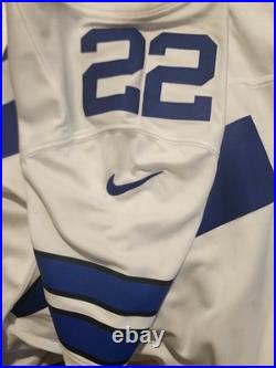 Nike On Field Replica Limited Edition Emmitt Smith White/Away Cowboys Jersey #22