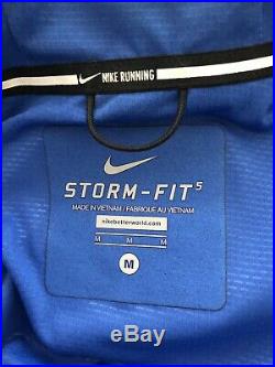 Nike Shield Storm Fit Running Jacket 619422 Reflective 3M Dallas Cowboys Blue